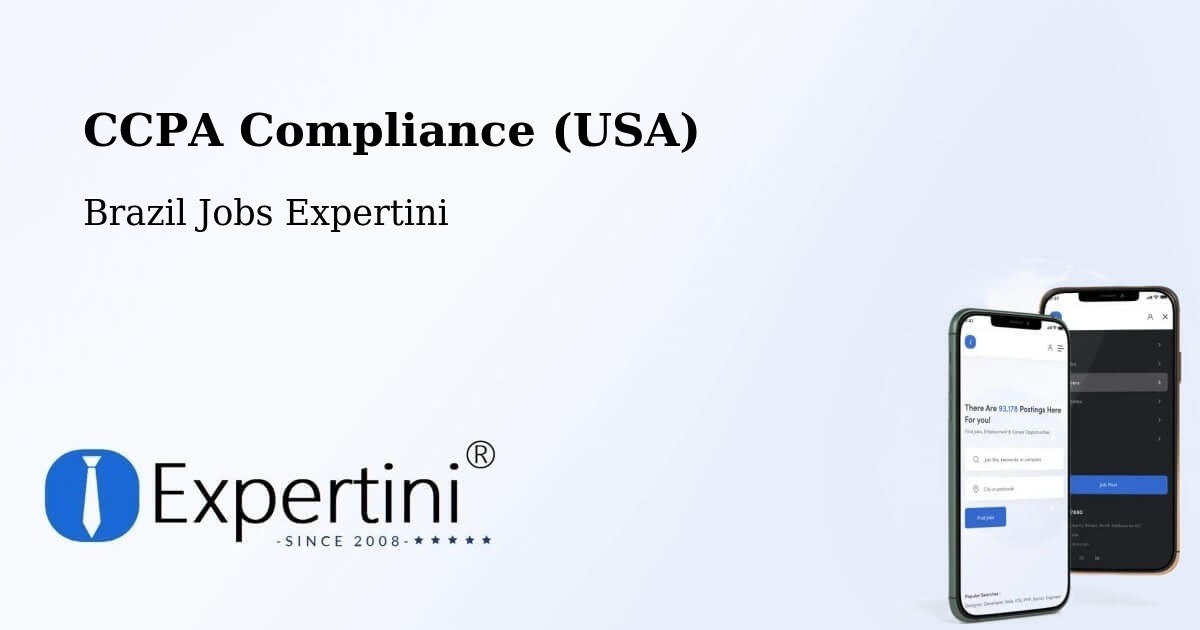 CCPA Privacy Rights & Compliance Notice – Brazil - Brazil Jobs Expertini