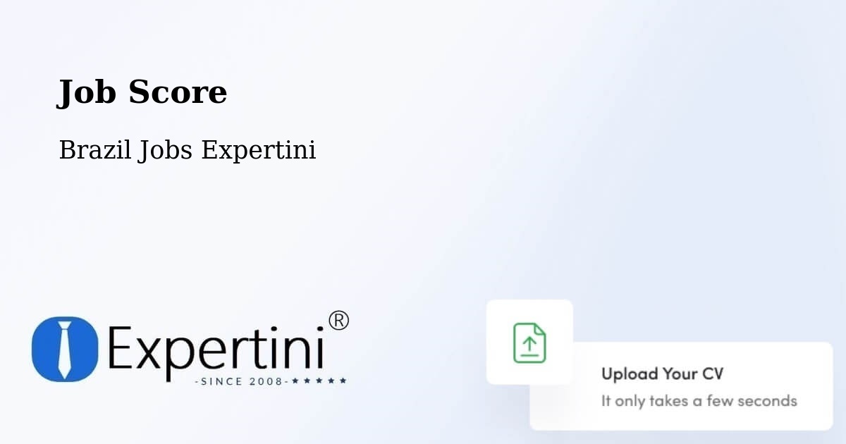 Job Score & Job Description Score Tool – Brazil - Brazil Jobs Expertini