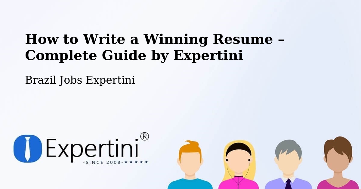 Resume Writing Guide for Job Seekers – Brazil - Brazil Jobs Expertini